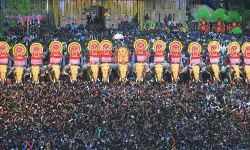 നിയന്ത്രണങ്ങളോടെ തൃശൂര് പൂരം; 45 വയസ്സിന് താഴെയുള്ളവർ കോവിഡ് നെഗറ്റീവ് സർട്ടിഫിക്കറ്റ് കൊണ്ടുവരണം നിയന്ത്രണങ്ങളോടെ തൃശൂര് പൂരം; 45 വയസ്സിന് താഴെയുള്ളവർ കോവിഡ് നെഗറ്റീവ് സർട്ടിഫിക്കറ്റ് കൊണ്ടുവരണം