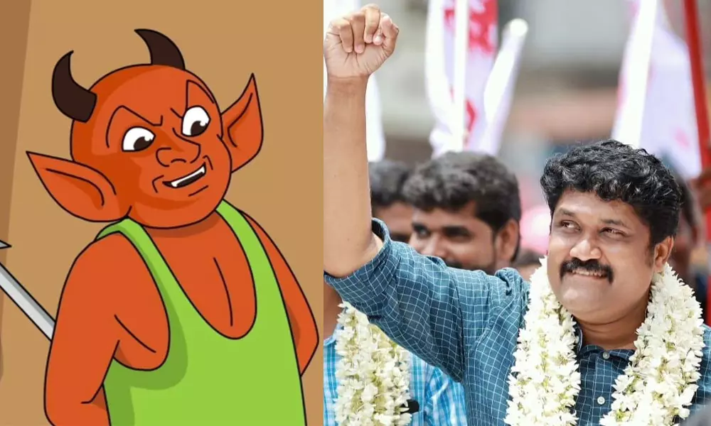 ലുട്ടാപ്പി പോപ്പുലർ കഥാപാത്രം, ആ പേര് ജനകീയതയെ സൂചിപ്പിക്കുന്നു; പേര് വന്നതിലെ കഥ പറഞ്ഞ് എ.എ റഹീം ലുട്ടാപ്പി പോപ്പുലർ കഥാപാത്രം, ആ പേര് ജനകീയതയെ സൂചിപ്പിക്കുന്നു; പേര് വന്നതിലെ കഥ പറഞ്ഞ് എ.എ റഹീം