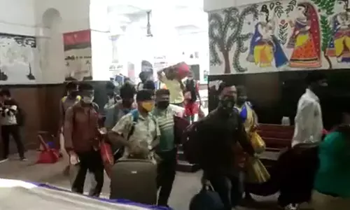 ടെസ്റ്റുണ്ട്, ഓടിക്കോ... ബിഹാറിൽ കോവിഡ് ടെസ്റ്റ് പേടിച്ച് ഓടുന്നവരുടെ ദൃശ്യങ്ങൾ വൈറൽ