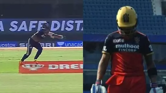 വിരാടിനെ പുറത്താക്കാന് സ്പൈഡര്മാനായി രാഹുല് ത്രിപാഠി; നൂറ്റാണ്ടിന്റെ ക്യാച്ചെന്ന് ആരാധകര് വിരാടിനെ പുറത്താക്കാന് സ്പൈഡര്മാനായി രാഹുല് ത്രിപാഠി; നൂറ്റാണ്ടിന്റെ ക്യാച്ചെന്ന് ആരാധകര്