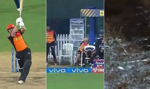 ഫ്രിഡ്ജിന്‍റെ ചില്ലടിച്ച് തകര്‍ത്ത് ബെയര്‍സ്റ്റോയുടെ സിക്സ്; താരത്തിന് ഇനി ഡ്രിങ്സില്ലെന്ന് ട്രോളന്മാര്‍