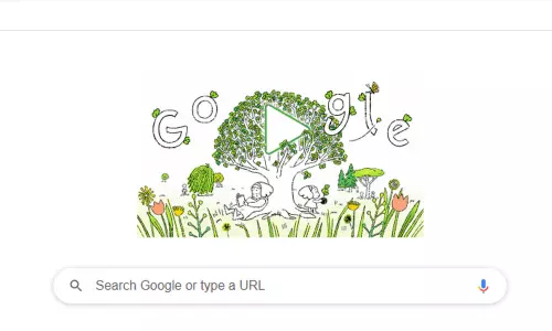 നമ്മുടെയൊക്കെ വീടായ ഈ ഭൂമി വർഷങ്ങളായി നമ്മുക്ക് വേണ്ടി സേവനം ചെയ്യുന്നു, ഇത്തവണ അതിന് നമ്മൾ പ്രത്യുപകാരം ചെയ്യണം-ഡൂഡിലുമായി ഗൂഗിള്‍