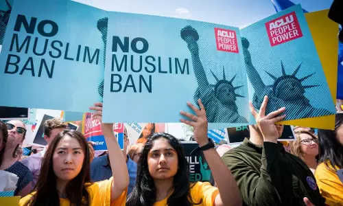 ട്രംപ് നടപ്പാക്കിയ മുസ്‌ലിം വിരുദ്ധ നിയമങ്ങള്‍ തള്ളി യു.എസ് പ്രതിനിധി സഭ