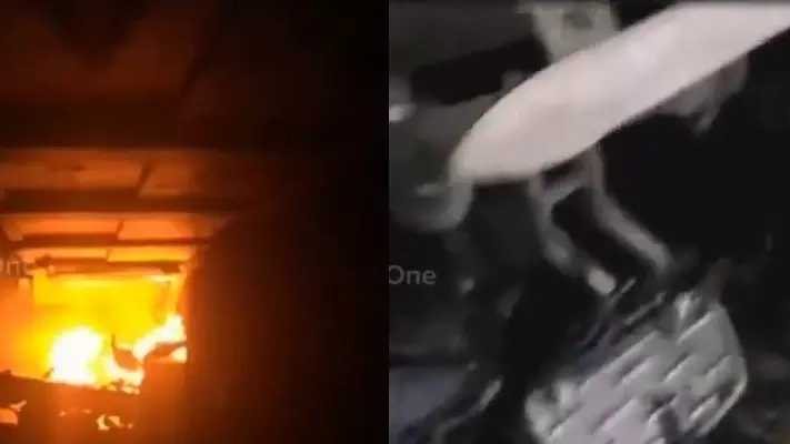 മൻസൂർ വധക്കേസിലെ പത്താം പ്രതിയുടെ വീട് തീവെച്ചു നശിപ്പിച്ചു മൻസൂർ വധക്കേസിലെ പത്താം പ്രതിയുടെ വീട് തീവെച്ചു നശിപ്പിച്ചു