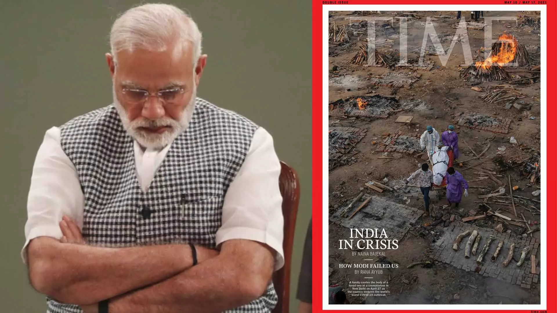 മോദി എങ്ങനെ നമ്മെ പരാജയപ്പെടുത്തി?; കോവിഡില്‍ കടുത്ത വിമര്‍ശനവുമായി ടൈം മാഗസിന്‍