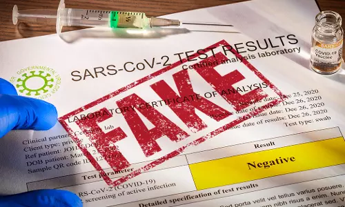 വ്യാജ കോവിഡ്  സര്‍ട്ടിഫിക്കറ്റുകള്‍ പിടികൂടിയ സംഭവം; ഡി.വൈ.എസ്.പിയുടെ നേതൃത്വത്തിൽ അന്വേഷണം തുടങ്ങി