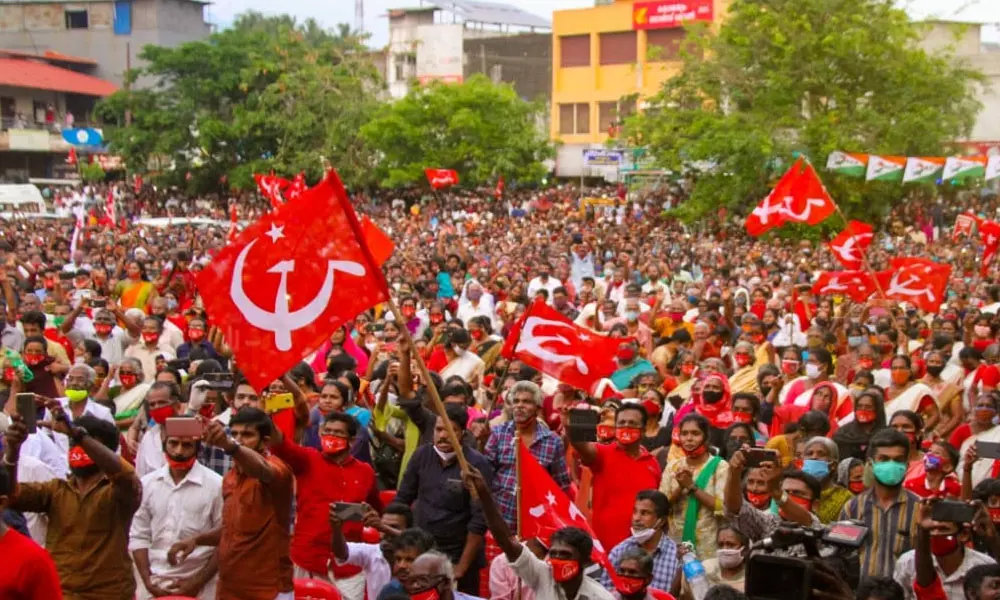 തൃശൂർ എൽഡിഎഫ് ഇങ്ങെടുക്കുമോ? 13 മണ്ഡലങ്ങളിലും എൽഡിഎഫ് മുമ്പിൽ തൃശൂർ എൽഡിഎഫ് ഇങ്ങെടുക്കുമോ? 13 മണ്ഡലങ്ങളിലും എൽഡിഎഫ് മുമ്പിൽ