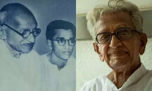 മഹാത്മാ ഗാന്ധിയുടെ പേഴ്‌സണൽ സെക്രട്ടറി വി. കല്യാണം അന്തരിച്ചു