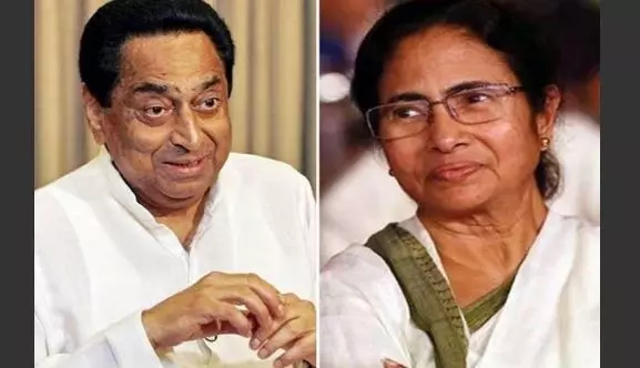 മമത ബാനര്ജി രാജ്യത്തിന്റെ നേതാവെന്ന് കമല്നാഥ് മമത ബാനര്ജി രാജ്യത്തിന്റെ നേതാവെന്ന് കമല്നാഥ്
