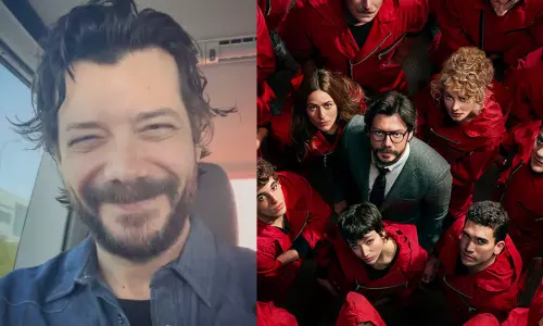 പ്രൊഫസറുടെയും സംഘത്തിന്റെയും കൊള്ള അവസാനിക്കുന്നു; മണിഹെയ്സ്റ്റ് സെറ്റുകളോട് വിടപറഞ്ഞ് അല്വാരോ മാേര്ട്ടെ പ്രൊഫസറുടെയും സംഘത്തിന്റെയും കൊള്ള അവസാനിക്കുന്നു; മണിഹെയ്സ്റ്റ് സെറ്റുകളോട് വിടപറഞ്ഞ് അല്വാരോ മാേര്ട്ടെ