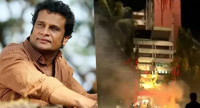 38460 കോവിഡ് രോഗികളും 54 മരണവും, പാര്‍ട്ടി ആസ്ഥാനത്ത് കരിമരുന്ന് പ്രയോഗം: വിമര്‍ശനവുമായി ഹരീഷ് പേരടി