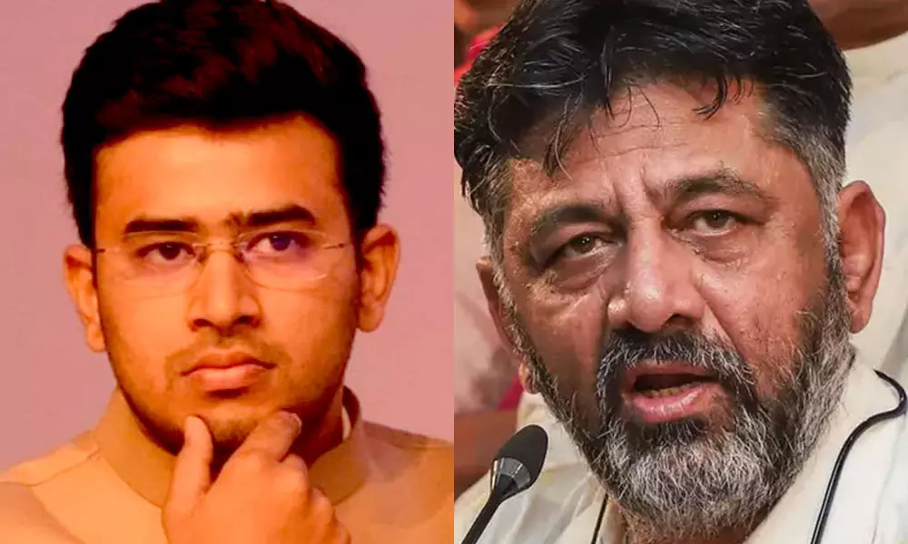 തേജസ്വി സൂര്യയ്ക്ക് മുസ്‌ലിംകളെ എങ്ങനെ അധിക്ഷേപിക്കാൻ കഴിയുന്നു, അവരെന്റെ സഹോദരങ്ങൾ; തിരിച്ചടിച്ച് ഡികെ ശിവകുമാർ