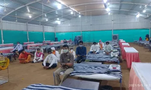 മരുന്നായി ഗോമൂത്രം, പാല്‍, നെയ്യ്:  ഗുജറാത്തില്‍ പശുതൊഴുത്തില്‍ കോവിഡ് കേന്ദ്രം