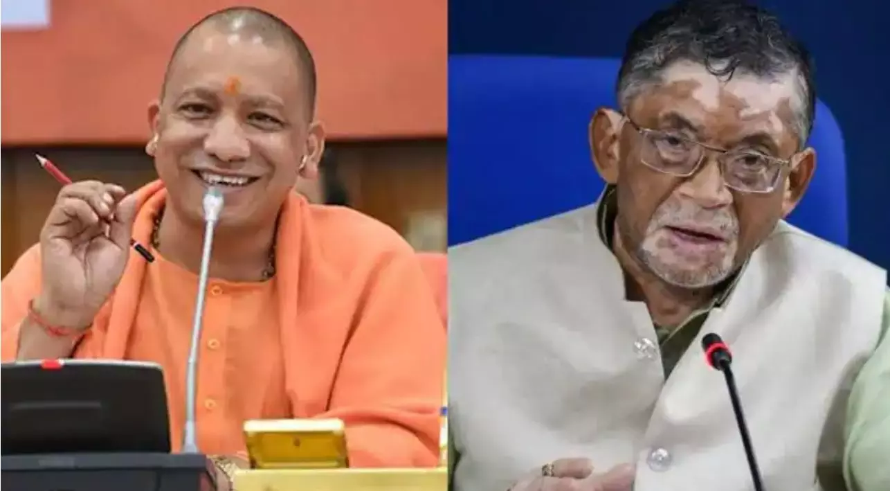 യു.പിയില്‍ ഓക്സിജന്‍ ക്ഷാമമില്ലെന്ന് യോഗി ആദിത്യനാഥ്, ക്ഷാമം ഉണ്ടെന്ന് കേന്ദ്രമന്ത്രി