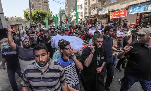 ഗാസയിൽ വീണ്ടും ഇസ്രായേൽ വ്യോമാക്രമണം ഗാസയിൽ വീണ്ടും ഇസ്രായേൽ വ്യോമാക്രമണം