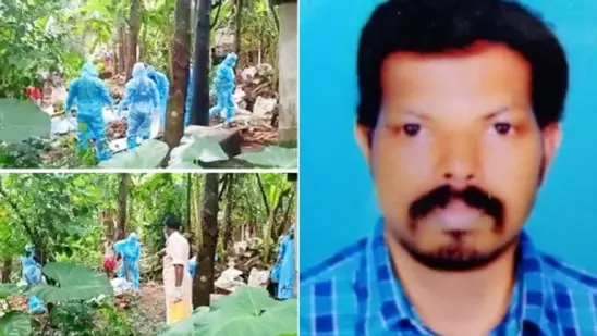 കോവിഡ് രോഗിയെ സംസ്കരിച്ച് മടങ്ങിയ ഡിവൈഎഫ്ഐ പ്രവർത്തകൻ കുഴഞ്ഞുവീണു മരിച്ചു