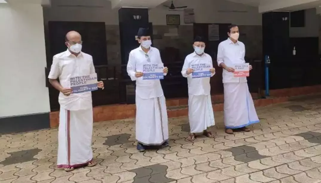 ഇന്ത്യ ഫലസ്തീനെ പിന്തുണയ്ക്കണം: വീടുകളില് ഐക്യദാര്ഢ്യ സംഗമവുമായി ലീഗ് ഇന്ത്യ ഫലസ്തീനെ പിന്തുണയ്ക്കണം: വീടുകളില് ഐക്യദാര്ഢ്യ സംഗമവുമായി ലീഗ്