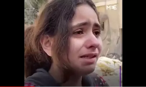 ഞങ്ങള് എന്ത് തെറ്റാ ചെയ്തെ? എന്തിനാ കുഞ്ഞുങ്ങളെ കൊല്ലുന്നത്? ഗസ്സയിലെ 10 വയസ്സുകാരി ചോദിക്കുന്നു ഞങ്ങള് എന്ത് തെറ്റാ ചെയ്തെ? എന്തിനാ കുഞ്ഞുങ്ങളെ കൊല്ലുന്നത്? ഗസ്സയിലെ 10 വയസ്സുകാരി ചോദിക്കുന്നു