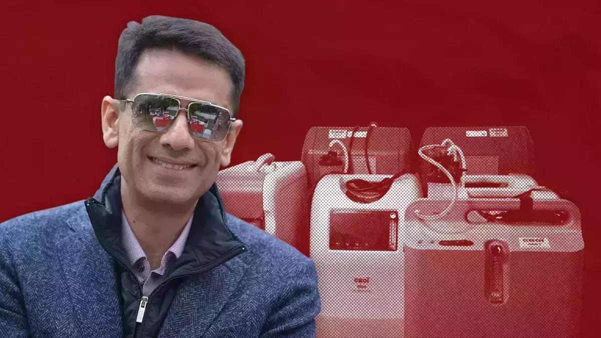 ഓക്സിജൻ കോൺസണ്ട്രേറ്റർ കരിഞ്ചന്ത; വ്യവസായി നവനീത് കൽറ പൊലീസ് പിടിയിൽ ഓക്സിജൻ കോൺസണ്ട്രേറ്റർ കരിഞ്ചന്ത; വ്യവസായി നവനീത് കൽറ പൊലീസ് പിടിയിൽ