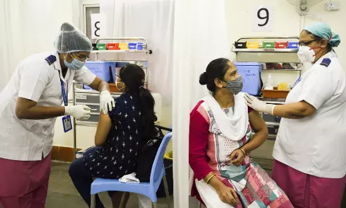 രാജ്യത്ത് വാക്സിനേഷന്‍ മന്ദഗതിയില്‍; ശരാശരി പ്രതിദിന കുത്തിവെപ്പില്‍ ഇടിവ്