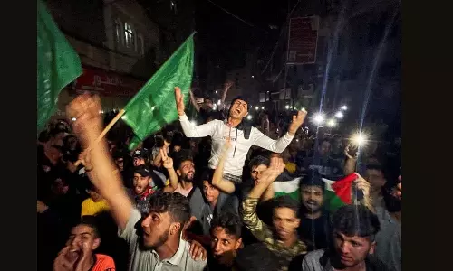 വെടിനിര്‍ത്തല്‍ പ്രഖ്യാപനത്തിന് പിന്നാലെ വിജയം അവകാശപ്പെട്ട് ഹമാസ്