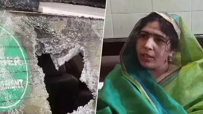 രാജസ്ഥാനില്‍ ബിജെപി എംപിയുടെ കാർ കല്ലും ഇരുമ്പുവടിയും ഉപയോഗിച്ച് ആക്രമിച്ചു