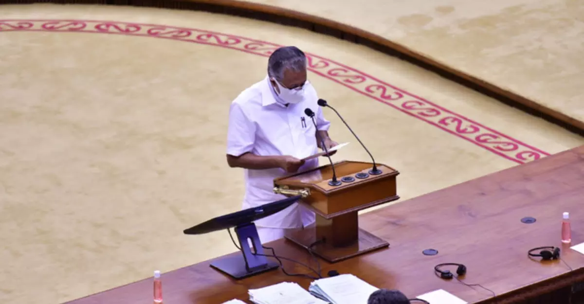 സംഘപരിവാർ അജണ്ടയുടെ പരീക്ഷണശാലയായി ലക്ഷദ്വീപ് മാറി: ലക്ഷദ്വീപിന് കേരളത്തിന്‍റെ ഐക്യദാര്‍ഢ്യം,  പ്രമേയം പാസ്സാക്കി