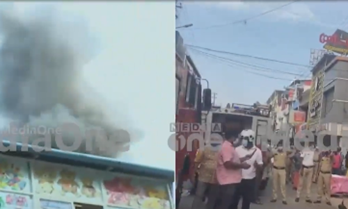 തിരുവനന്തപുരം ചാല മാര്‍ക്കറ്റില്‍ തീപിടിത്തം