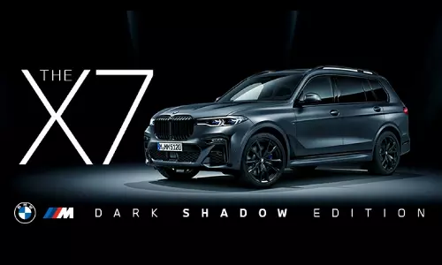 ബി.എം.ഡബ്ല്യു X7 ഡാര്‍ക്ക് ഷാഡോ വരുന്നു; ലോകത്തില്‍ 500 എണ്ണം മാത്രം