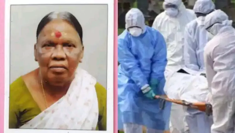 കണ്ണില്ലാത്ത ക്രൂരത; കോവിഡ് ബാധിച്ച് മരിച്ച അമ്മയുടെ മൃതദേഹം തന്‍റെ സ്ഥലത്ത് കൂടി കൊണ്ടുപോകാതിരിക്കാന്‍ മകന്‍ ഗേറ്റ് താഴിട്ടുപൂട്ടി