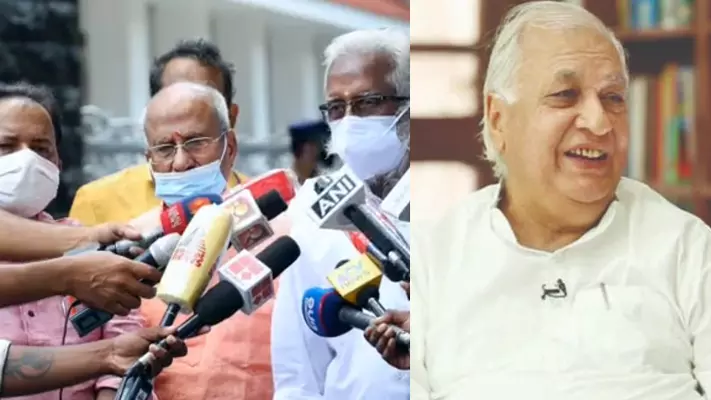 സർക്കാർ വേട്ടയാടുന്നു: ബി.ജെ.പി നേതാക്കൾ ഗവർണറുമായി കൂടിക്കാഴ്ച നടത്തി സർക്കാർ വേട്ടയാടുന്നു: ബി.ജെ.പി നേതാക്കൾ ഗവർണറുമായി കൂടിക്കാഴ്ച നടത്തി