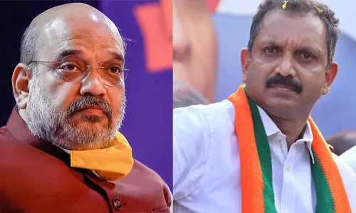 കെ സുരേന്ദ്രനെ ഡല്‍ഹിയിലേക്ക് വിളിപ്പിച്ചു; അമിത്ഷായുമായി കൂടിക്കാഴ്ച നടത്തും