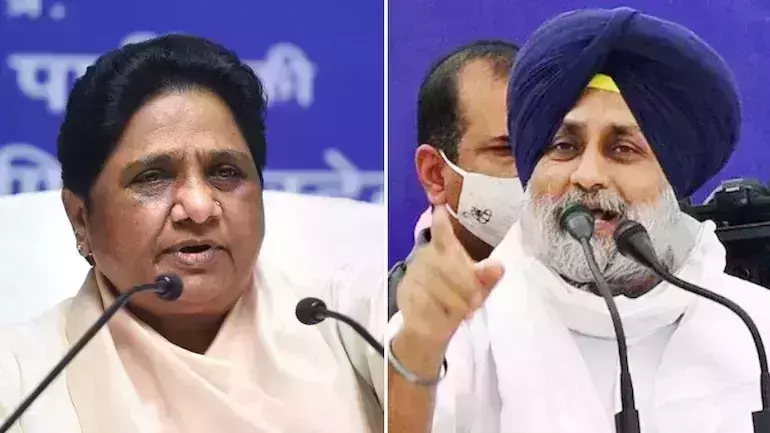 ബി.ജെ.പിക്ക് നല്‍കിയ സീറ്റുകള്‍ ബി.എസ്.പിക്ക്; പഞ്ചാബില്‍ പുതിയ സഖ്യവുമായി അകാലിദള്‍