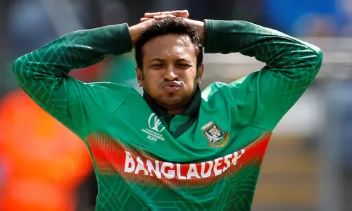 ബംഗ്ലാദേശ് താരം ശാക്കിബുല്‍ ഹസന് മൂന്ന് മത്സരങ്ങളില്‍ വിലക്ക്