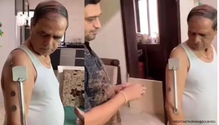 വാക്സിന് സ്വീകരിച്ചതിന് പിന്നാലെ കാന്തിക ശക്തിയോ..? ഒഡീഷയില് 71 കാരന് സംഭവിച്ചതെന്ത്? വാക്സിന് സ്വീകരിച്ചതിന് പിന്നാലെ കാന്തിക ശക്തിയോ..? ഒഡീഷയില് 71 കാരന് സംഭവിച്ചതെന്ത്?