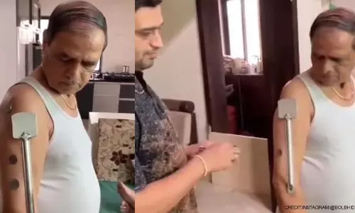 വാക്സിന്‍ സ്വീകരിച്ചതിന് പിന്നാലെ കാന്തിക ശക്തിയോ..? ഒഡീഷയില്‍ 71 കാരന് സംഭവിച്ചതെന്ത്?