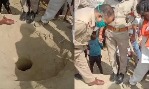 ഉത്തര്‍പ്രദേശില്‍ നാലുവയസുകാരന്‍ കുഴല്‍ക്കിണറില്‍ വീണു; രക്ഷാപ്രവര്‍ത്തനം തുടരുന്നു