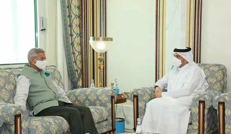 ഖത്തർ സന്ദര്ശനത്തിനായി വിദേശകാര്യമന്ത്രി ഡോ എസ് ജയശങ്കര് ദോഹയിലെത്തി ഖത്തർ സന്ദര്ശനത്തിനായി വിദേശകാര്യമന്ത്രി ഡോ എസ് ജയശങ്കര് ദോഹയിലെത്തി