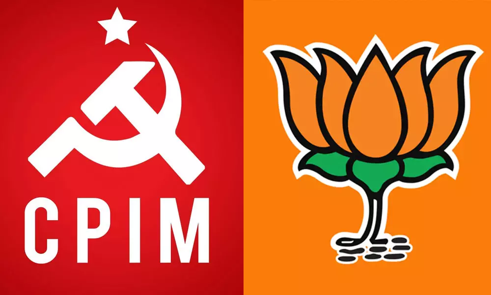 സിപിഎമ്മിന്‍റെ ഒരു കോടി കള്ളപ്പണം തൃശ്ശൂരില്‍ വെച്ച് കവര്‍ച്ച ചെയ്തു; തെരഞ്ഞെടുപ്പ് കമ്മീഷനില്‍ പരാതിയുമായി ബി.ജെ.പി