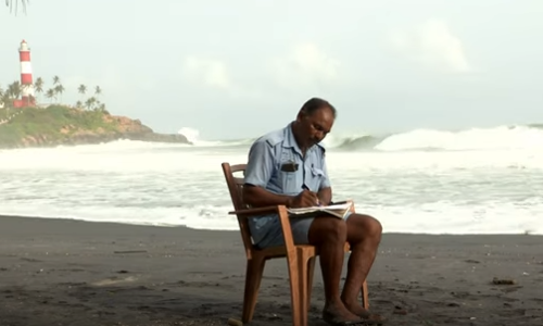 കടല്‍ത്തീരത്തെ കഥകളെഴുതുന്ന ഒരു ലൈഫ് ഗാര്‍ഡ്