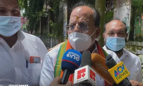 മുഖ്യമന്ത്രിക്കെതിരേ ഭീഷണി പ്രസംഗം; എ.എൻ. രാധാകൃഷ്ണനെതിരെ കേസെടുക്കണമെന്നാവശ്യപ്പെട്ട് ഡിജിപിക്ക് പരാതി