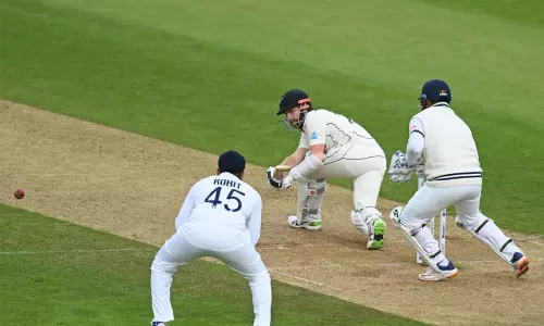 ലോക ടെസ്റ്റ് ചാമ്പ്യന്‍ഷിപ്പ്; ഇന്ത്യ പൊരുതുന്നു, ന്യൂസിലന്‍ഡിന് രണ്ട് വിക്കറ്റ് നഷ്ടം