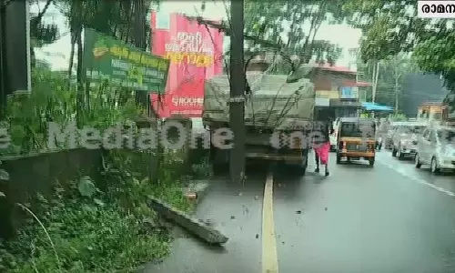 ഇടിയുടെ ആഘാതത്തില് വൈദ്യുത പോസ്റ്റ് രണ്ടായി; മരിച്ചത് കരിപ്പൂരില് നിന്ന് മടങ്ങിയ ചെര്പ്പുളശ്ശേരി സ്വദേശികള് ഇടിയുടെ ആഘാതത്തില് വൈദ്യുത പോസ്റ്റ് രണ്ടായി; മരിച്ചത് കരിപ്പൂരില് നിന്ന് മടങ്ങിയ ചെര്പ്പുളശ്ശേരി സ്വദേശികള്