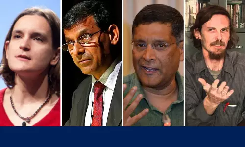 നൊബേല്‍ ജേതാവ് എസ്തര്‍ ഡഫ്‌ലോ, ആര്‍.ബി.ഐ മുന്‍ ഗവര്‍ണര്‍ രഘുറാം രാജന്‍ എന്നിവര്‍ തമിഴ്‌നാട് സര്‍ക്കാരിന്റെ സാമ്പത്തിക ഉപദേശക സമിതിയില്‍