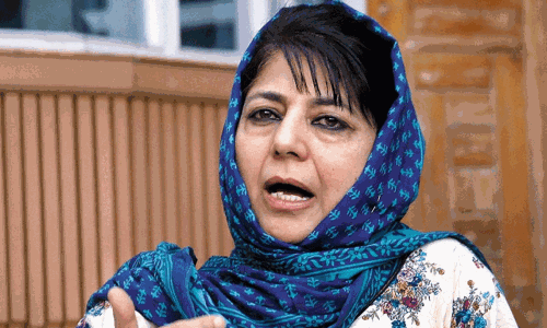 ജമ്മു കശ്മീരിന് പ്രത്യേക പദവി തിരിച്ചു ലഭിക്കുംവരെ തെരഞ്ഞെടുപ്പിൽ മത്സരിക്കില്ല : മെഹ്ബൂബ മുഫ്തി