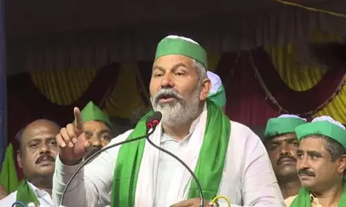 വലിയ വിപ്ലവം വരാൻ പോകുന്നു; ഡൽഹിയിൽ അടുത്തമാസം ട്രാക്ടർ റാലി നടത്തുമെന്ന് രാകേഷ് ടികായത്ത് വലിയ വിപ്ലവം വരാൻ പോകുന്നു; ഡൽഹിയിൽ അടുത്തമാസം ട്രാക്ടർ റാലി നടത്തുമെന്ന് രാകേഷ് ടികായത്ത്