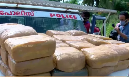 തിരുവനന്തപുരം നഗരത്തിൽ 100 കിലോ കഞ്ചാവ് പിടികൂടി