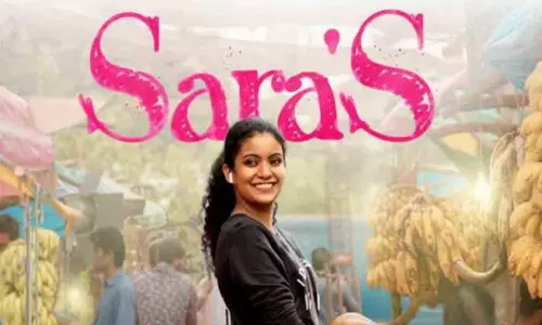 അന്ന ബെന്നിനെ നായികയാക്കി ജൂഡ് ആന്റണി ജോസഫ് സംവിധാനം ചെയ്യുന്ന സാറാസ് ജൂലായ് 5 ന് ആമസോണ്‍ പ്രൈമിലൂടെ