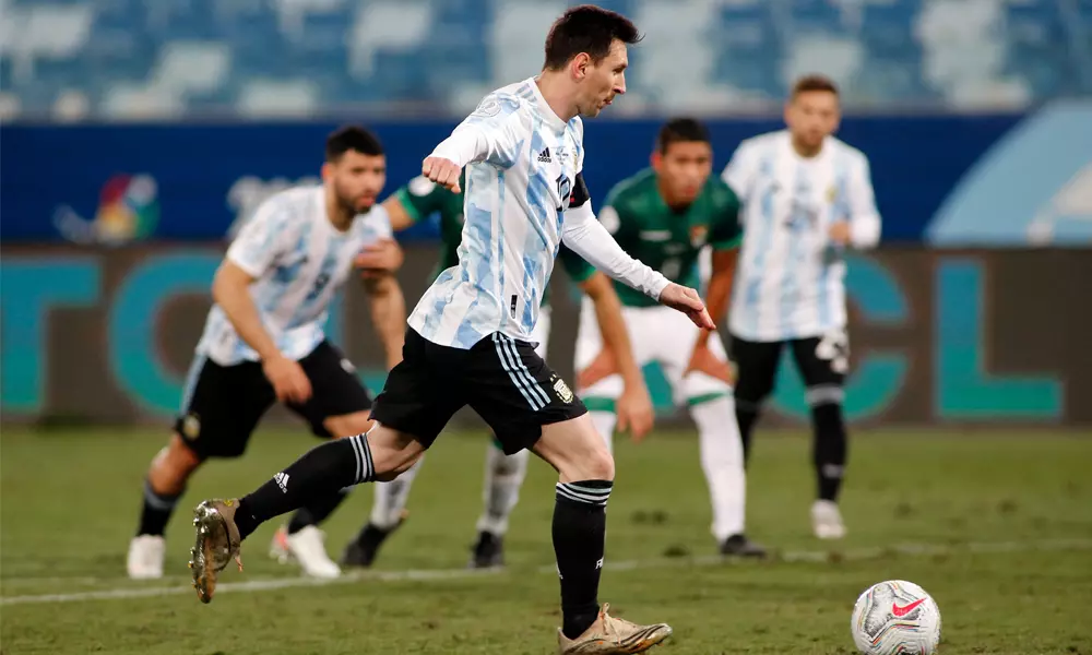 കളം നിറഞ്ഞ് മെസ്സി: ബൊളീവിയയെ തകർത്ത് അർജന്റീന