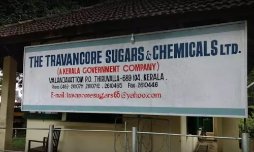 തിരുവല്ല ട്രാവന്‍കൂര്‍ ഷുഗേഴ്സിന്‍റെ മറവില്‍ വന്‍ സ്പിരിറ്റ് കടത്ത്